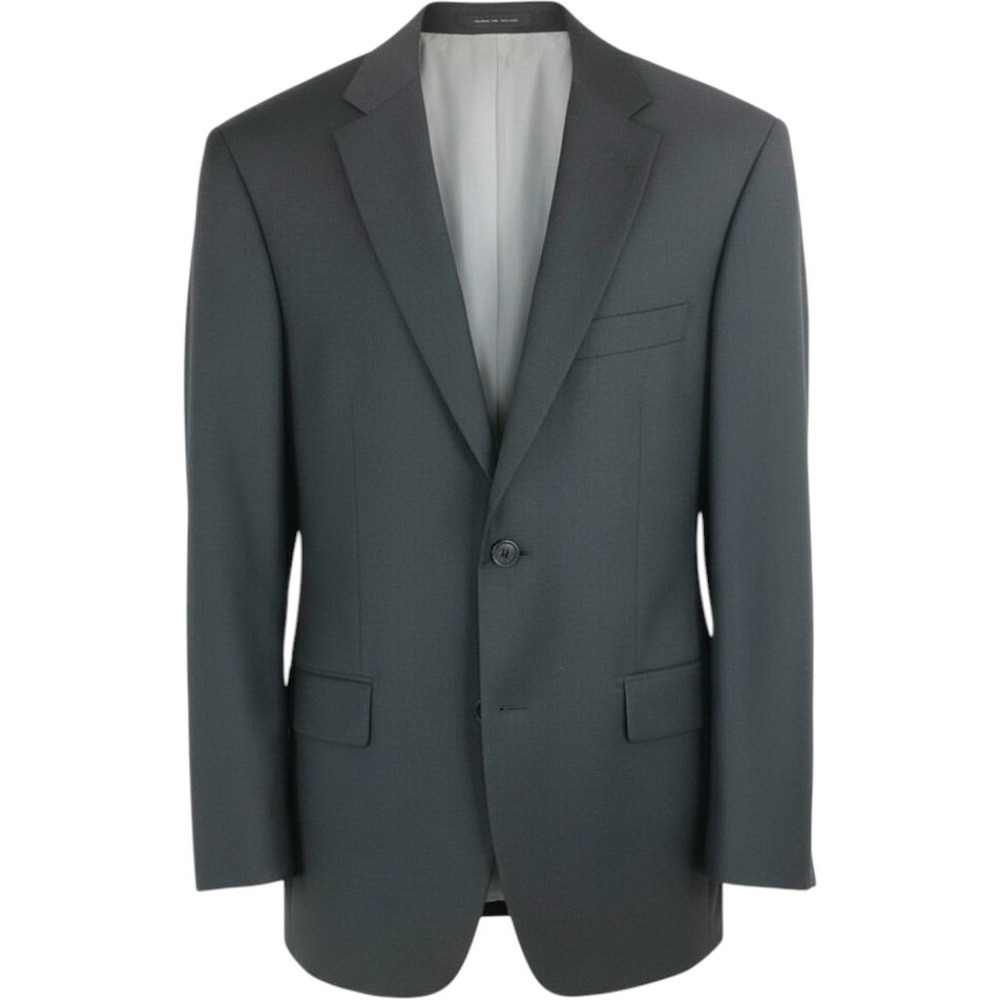 Hugo Boss Paolini Dark Grey Wool Sport Coat Blazer Suit Jacket Men's Size 38 R